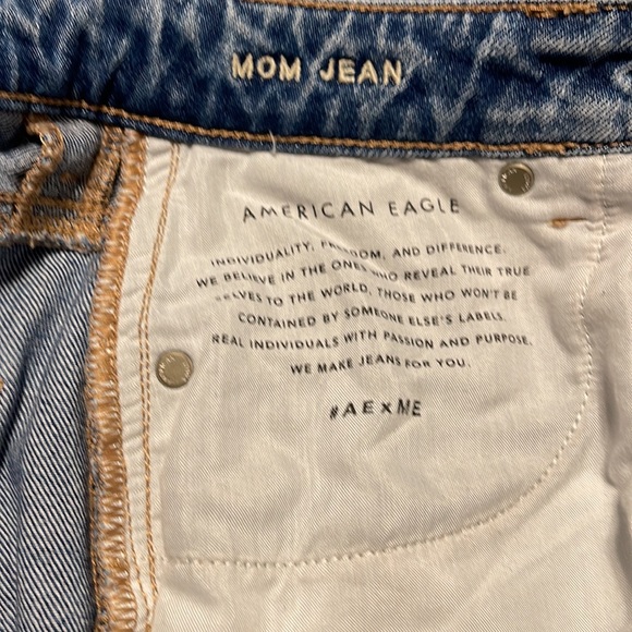 American Eagle Mom Jeans size 0 regular - Picture 11 of 12